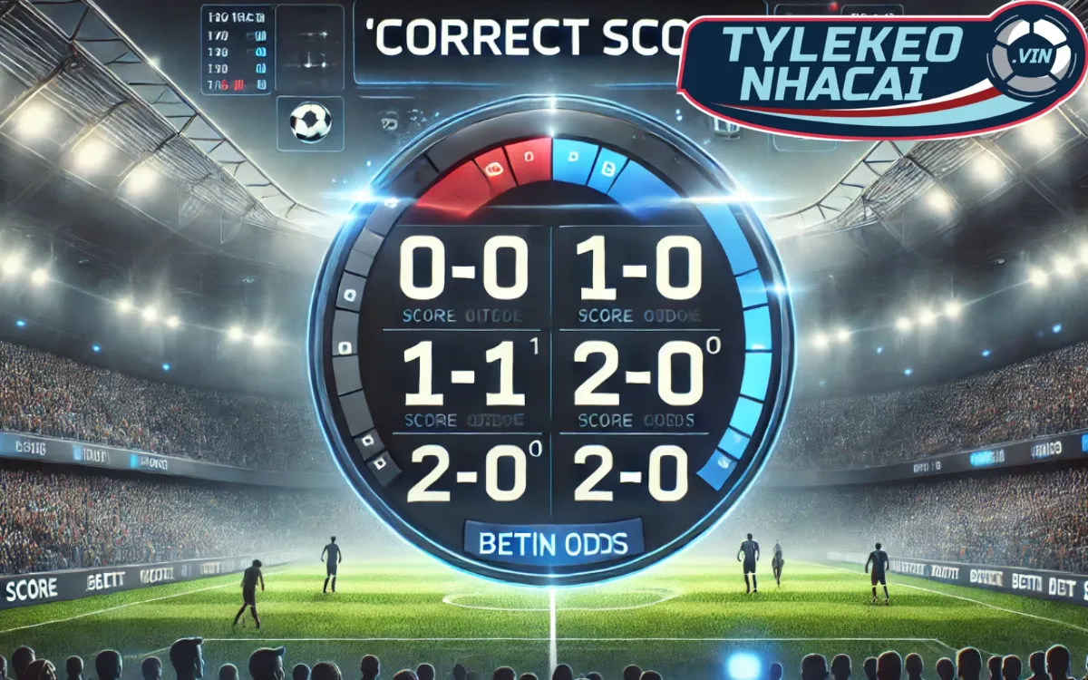 Kèo tỷ số chính xác (Correct Score) Được Hiểu Như Thế Nào? Kinh Nghiệm Soi Kèo Chính Xác 3 Tìm hiểu chi tiết về kèo Châu Âu trong Kèo tỷ số chính xác là gì?